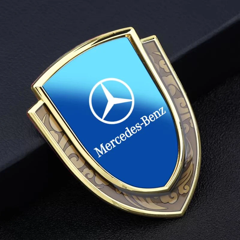Mercedes-Benz 3D Metal Mirror Car Badge Sticker For A-Class/C-Class/E-Class/GLC/GLB/GLA - Image 4