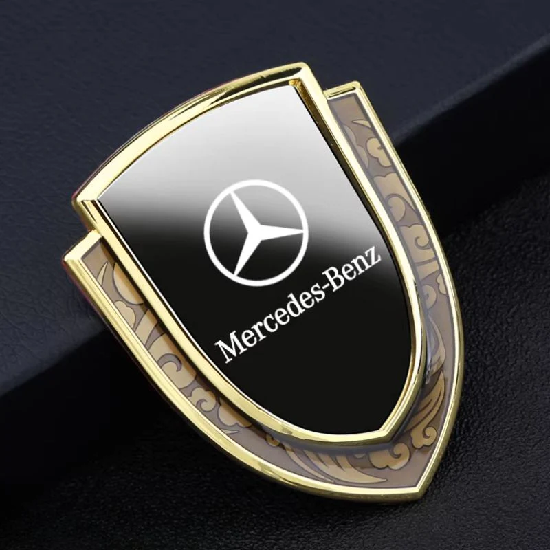 Mercedes-Benz 3D Metal Mirror Car Badge Sticker For A-Class/C-Class/E-Class/GLC/GLB/GLA - Image 7