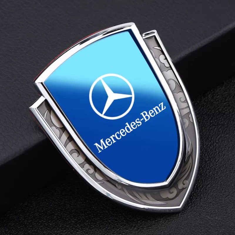 Mercedes-Benz 3D Metal Mirror Car Badge Sticker For A-Class/C-Class/E-Class/GLC/GLB/GLA - Image 8