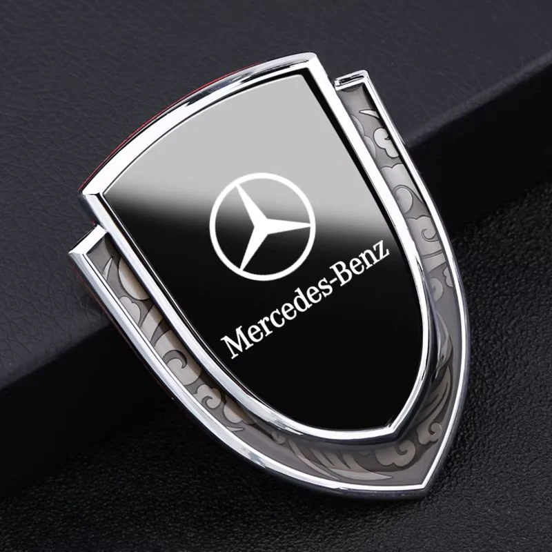 Mercedes-Benz 3D Metal Mirror Car Badge Sticker For A-Class/C-Class/E-Class/GLC/GLB/GLA - Image 9