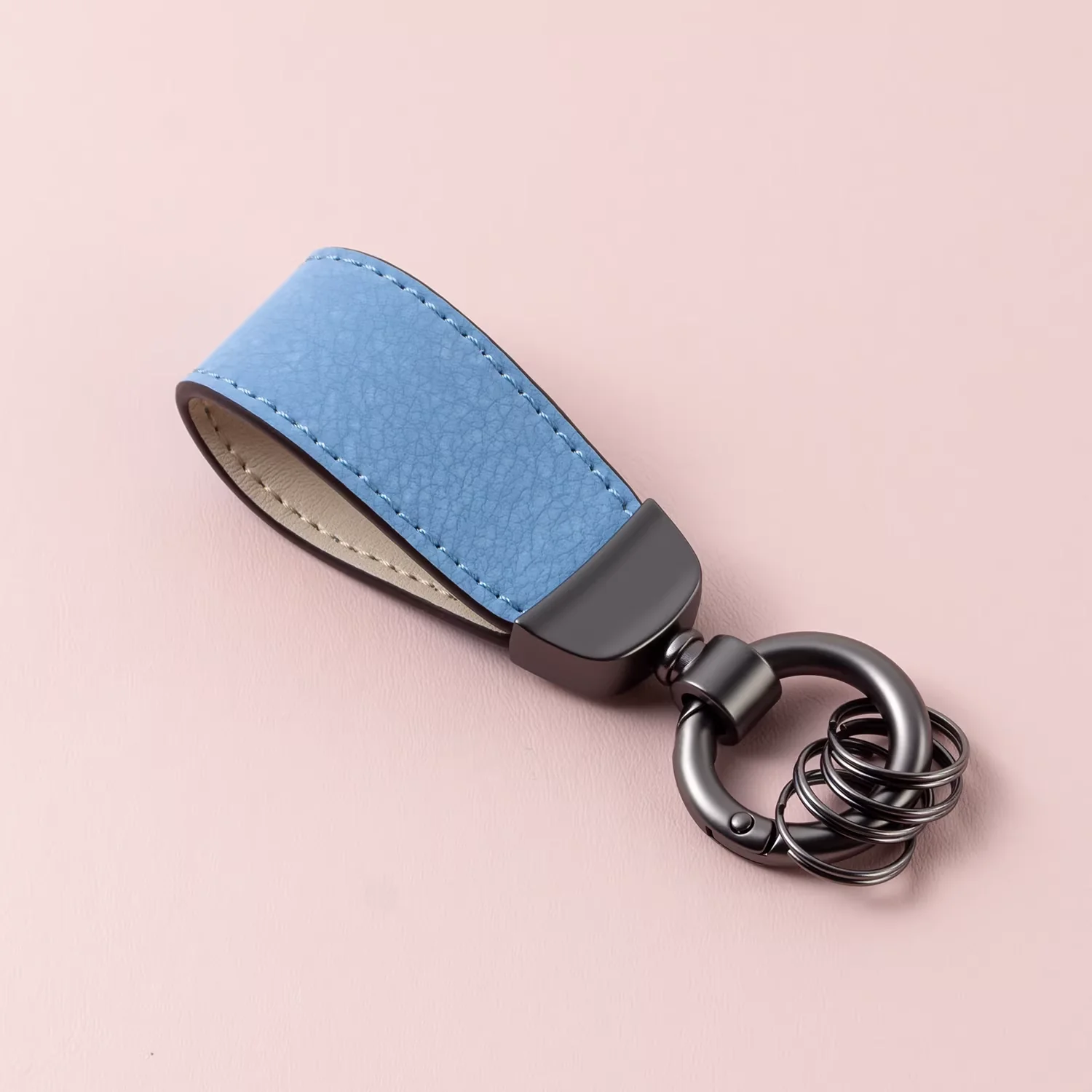 Chic & Minimalist Mini Wrist Strap Keychain, Personalized Backpack Charm, Multi-Color Key Ring for Men & Women - Image 9