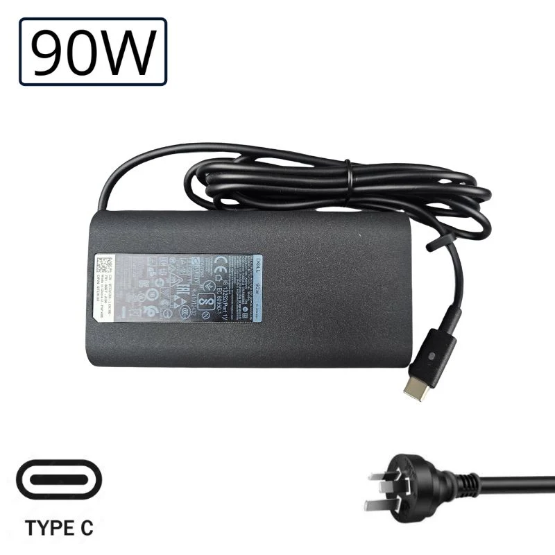 [20V-4.5A/90W][Type-C] Dell Latitude Precision XPS Laptop AC Wall Travel Super Fast Charger Travel Adapter