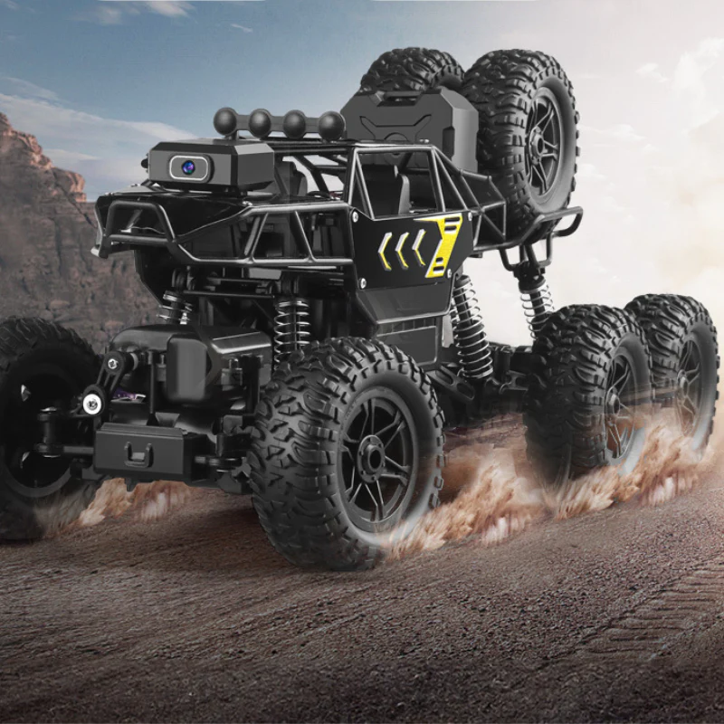 4/6WD Electric Off-Road RC Car with HD Camera – The Ultimate Adventure Gift for Kids