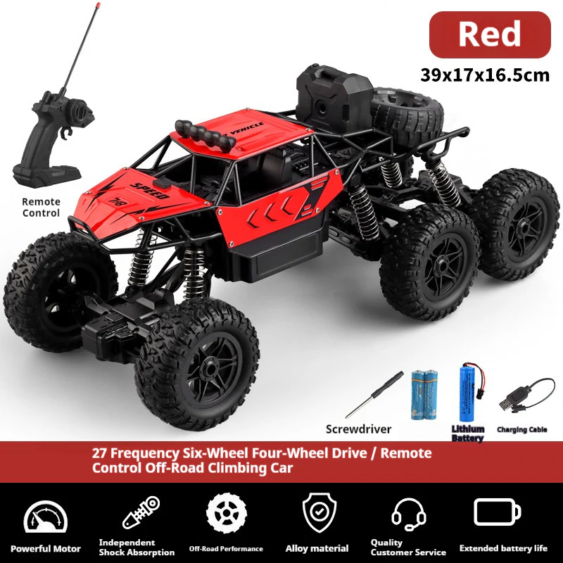 4/6WD Electric Off-Road RC Car with HD Camera – The Ultimate Adventure Gift for Kids - Image 15