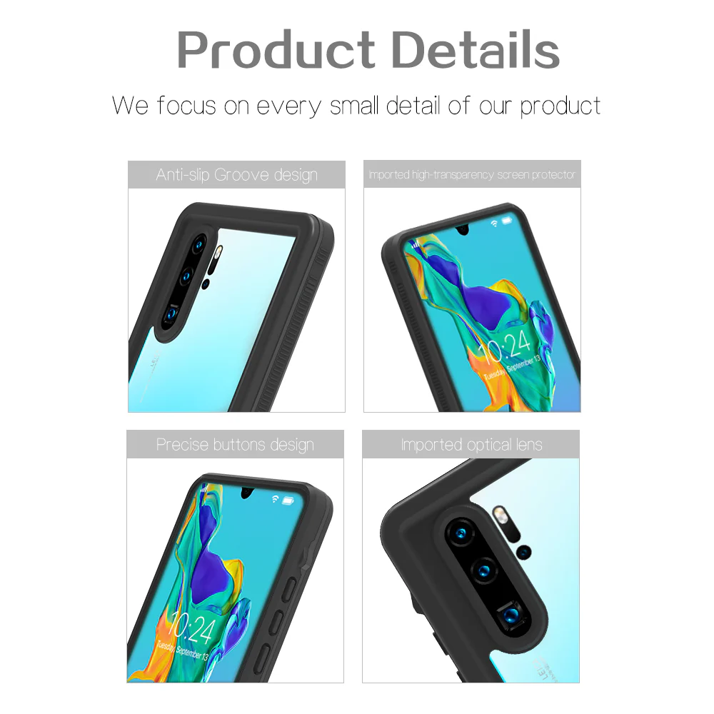 [A-Series] Huawei P30 Pro - Redpepper Full Covered Waterproof Heavy Duty Tough Armor Case - Image 3