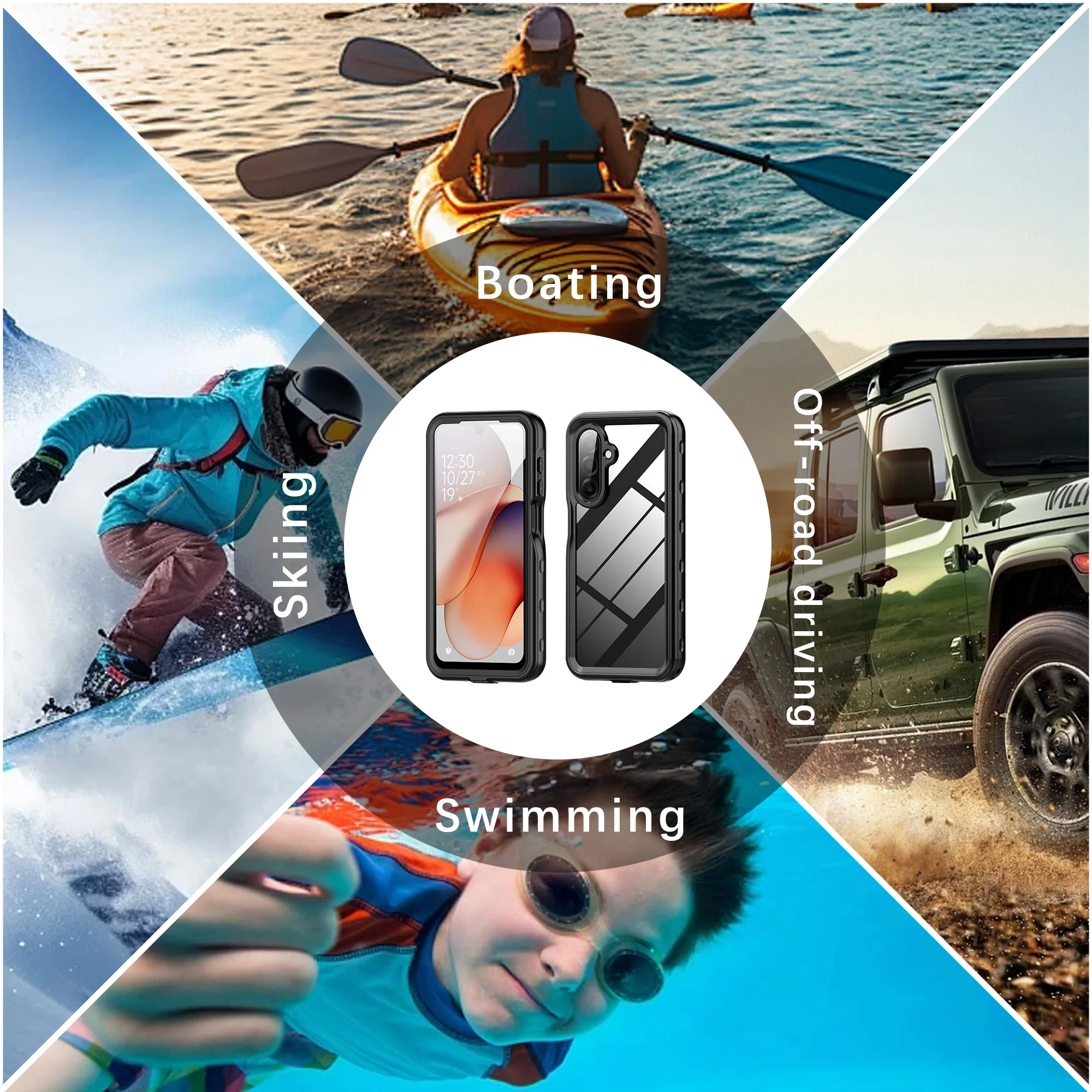[A Series] Samsung Galaxy A17 4G / 5G  Redpepper IP68 Waterproof Heavy Duty Tough Armor Case - Image 2