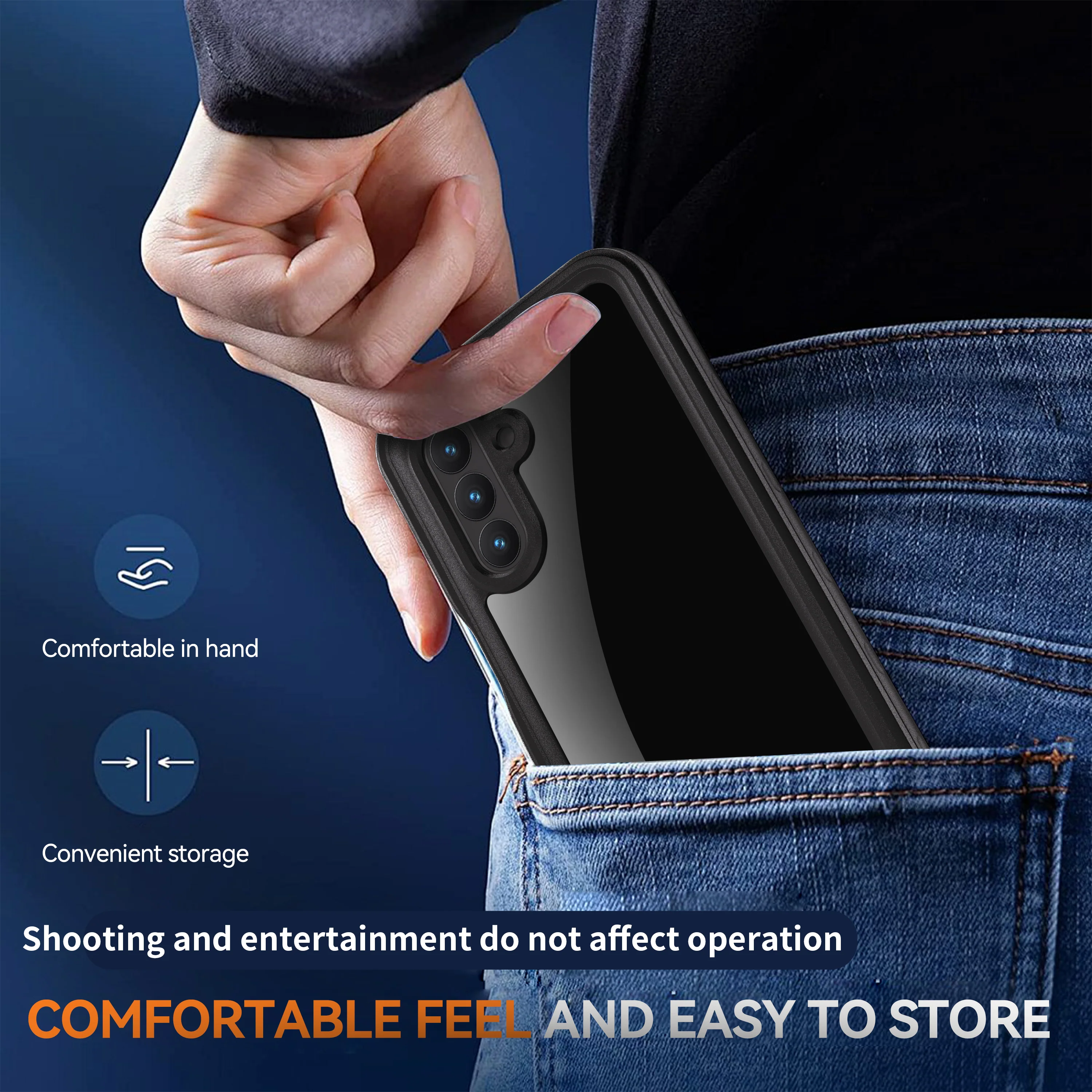 [A Series] Samsung Galaxy A26 Redpepper IP68 Waterproof Heavy Duty Tough Armor Case - Image 10