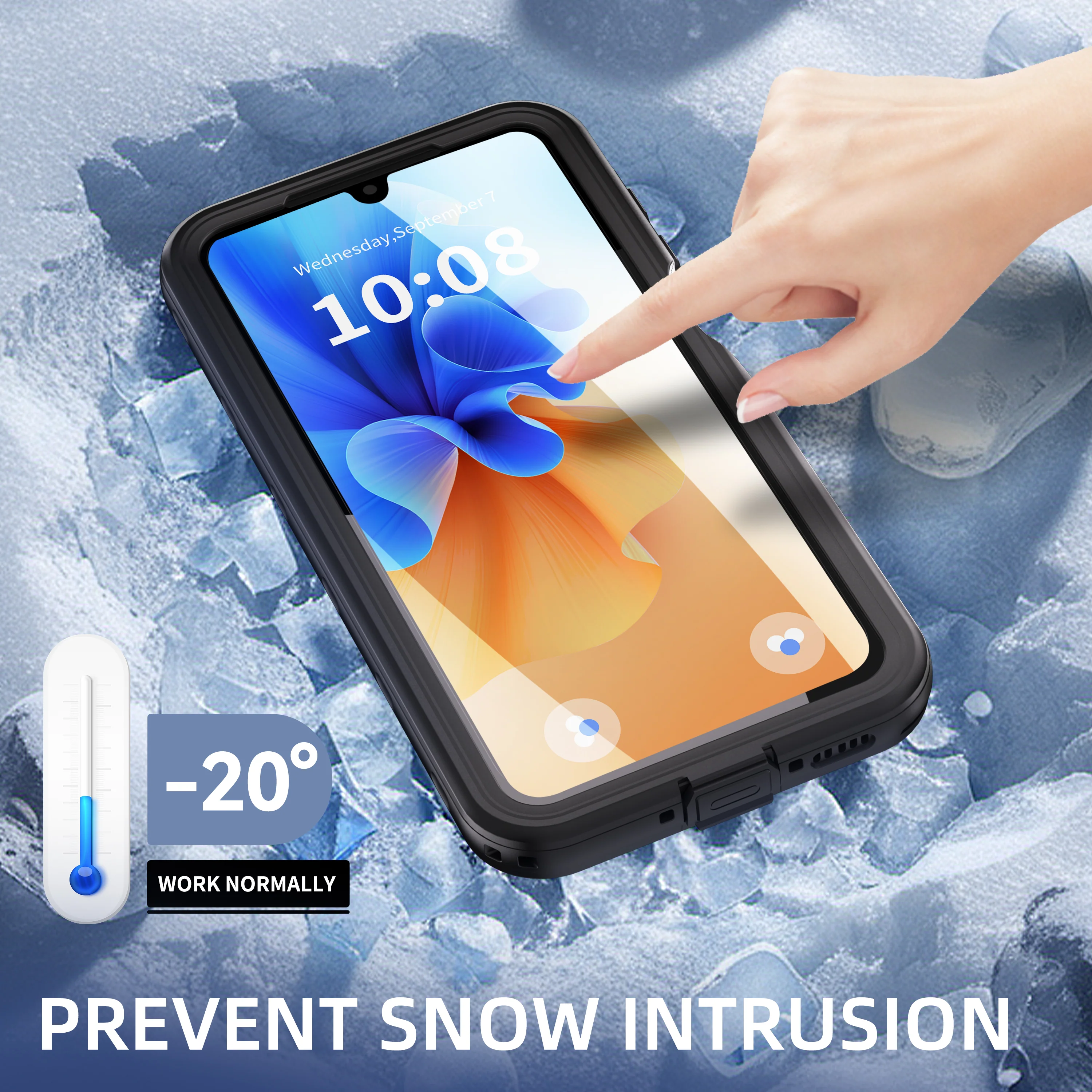 [A Series] Samsung Galaxy A26 Redpepper IP68 Waterproof Heavy Duty Tough Armor Case - Image 5