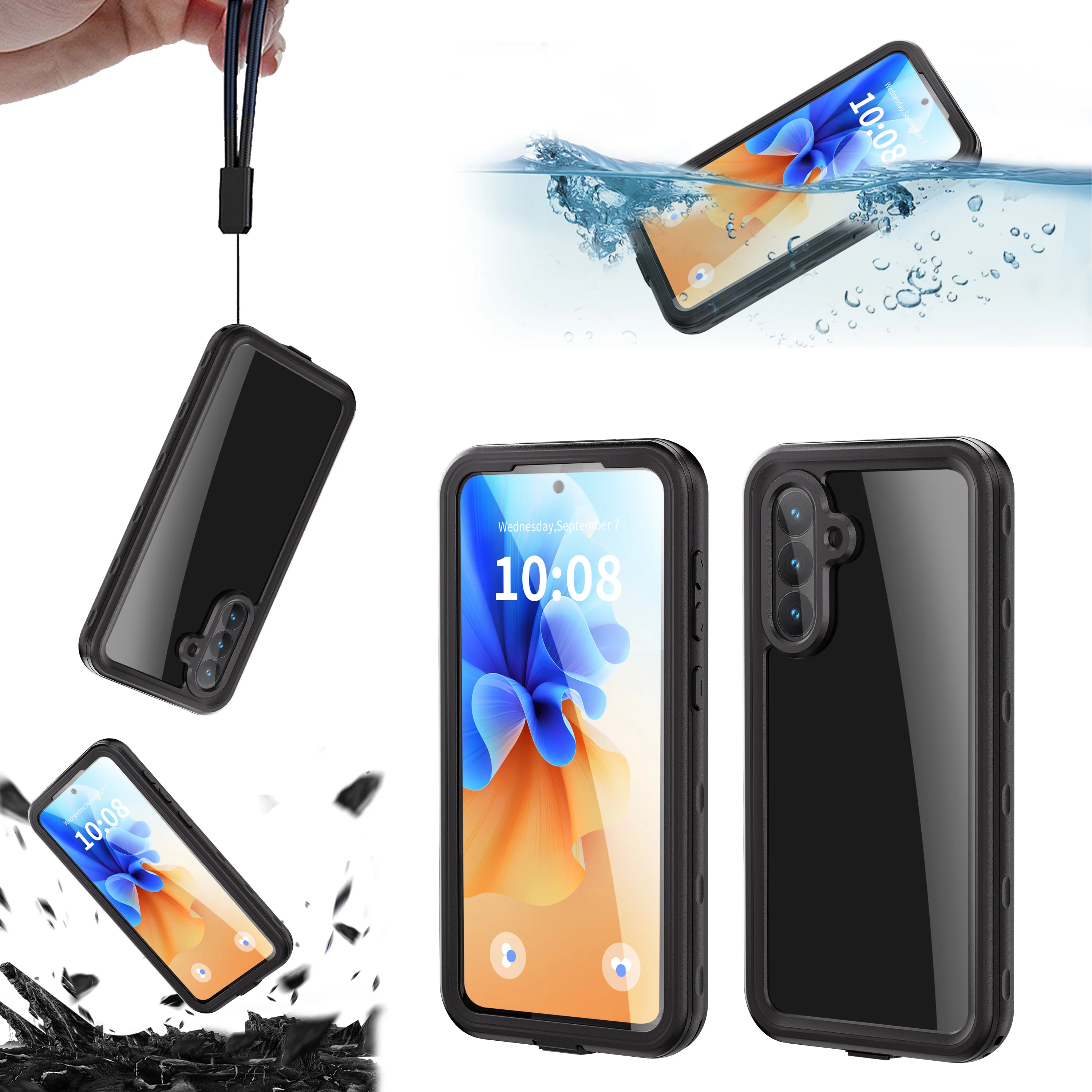 [A Series] Samsung Galaxy A56 Redpepper IP68 Waterproof Heavy Duty Tough Armor Case - Image 2