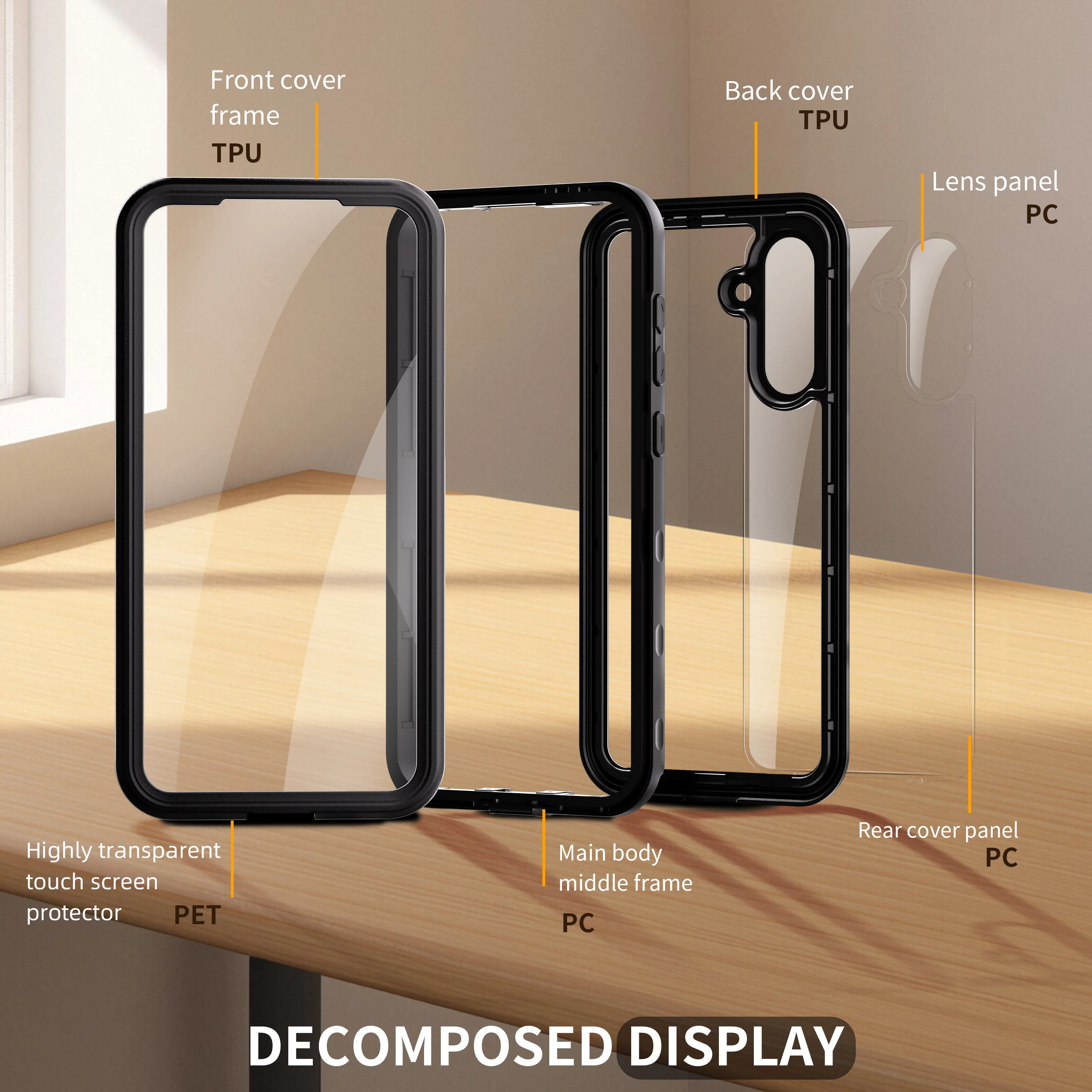 [A Series] Samsung Galaxy A56 Redpepper IP68 Waterproof Heavy Duty Tough Armor Case - Image 3