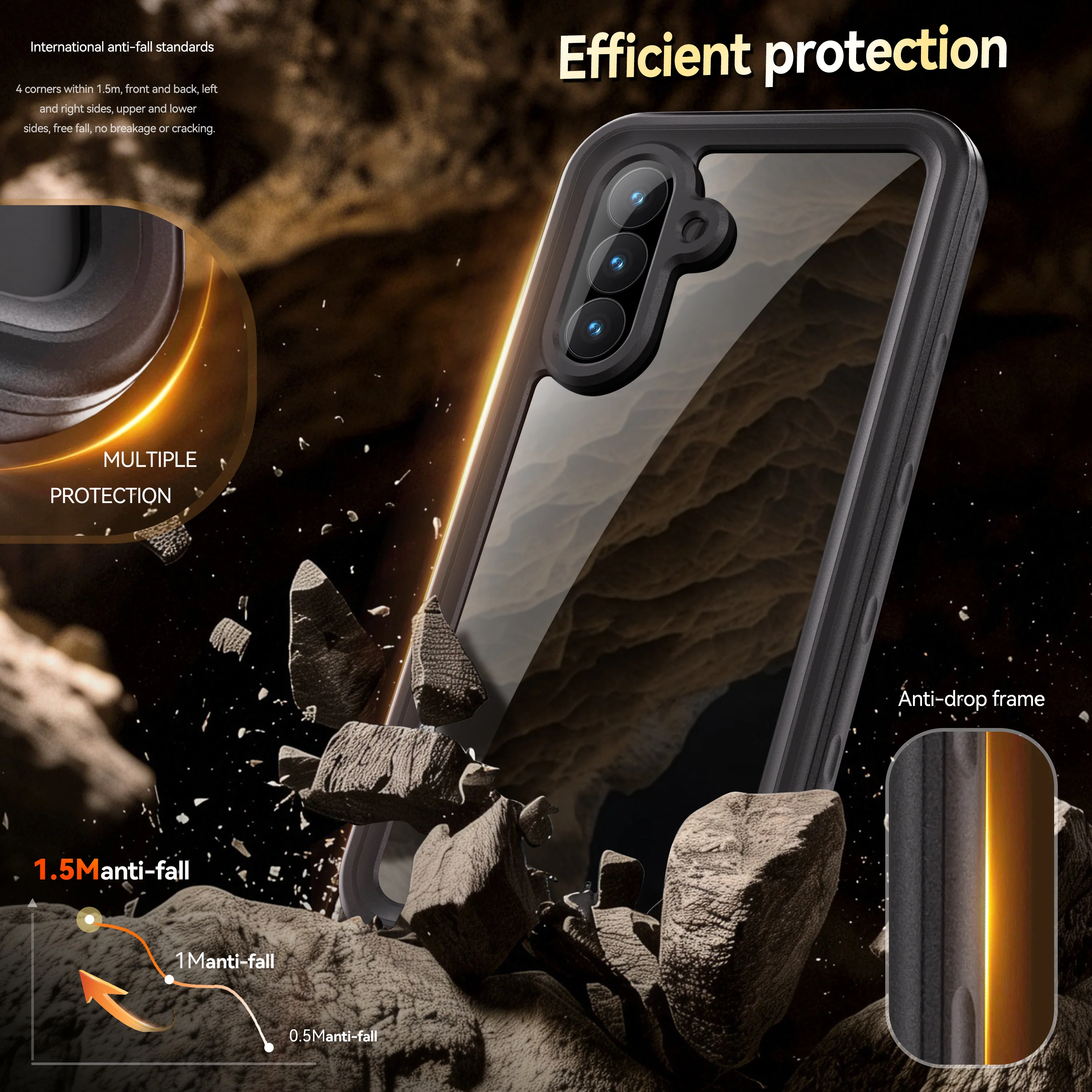 [A Series] Samsung Galaxy A56 Redpepper IP68 Waterproof Heavy Duty Tough Armor Case - Image 4