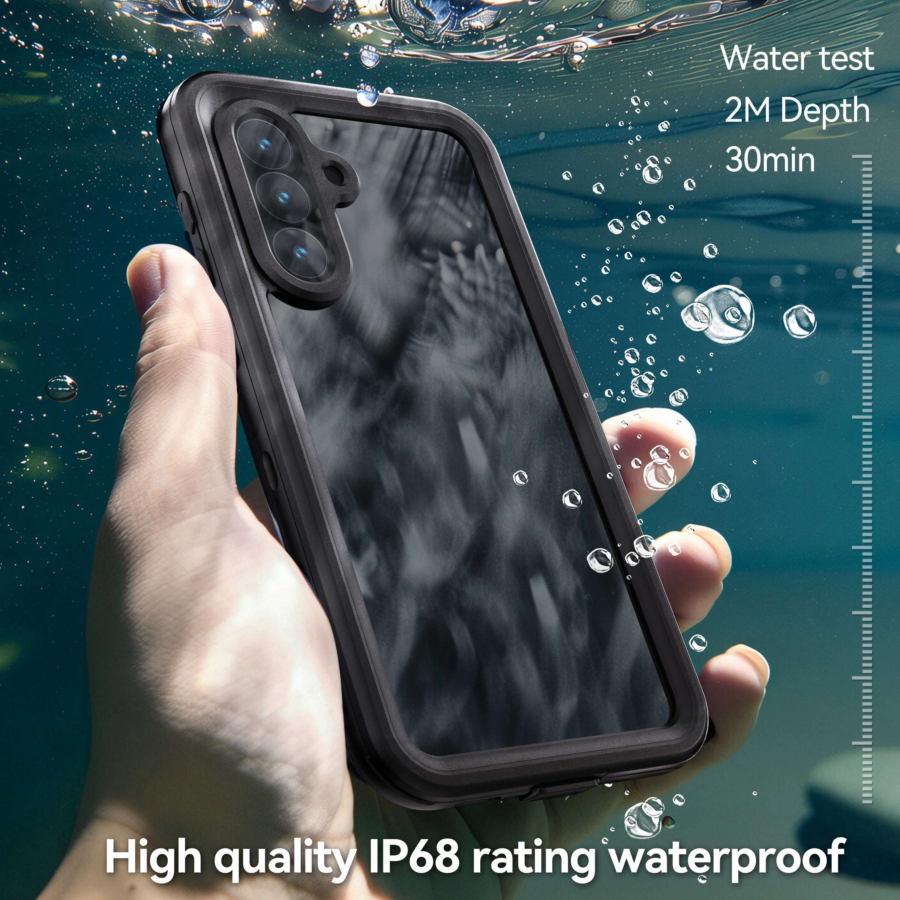 [A Series] Samsung Galaxy A56 Redpepper IP68 Waterproof Heavy Duty Tough Armor Case - Image 5