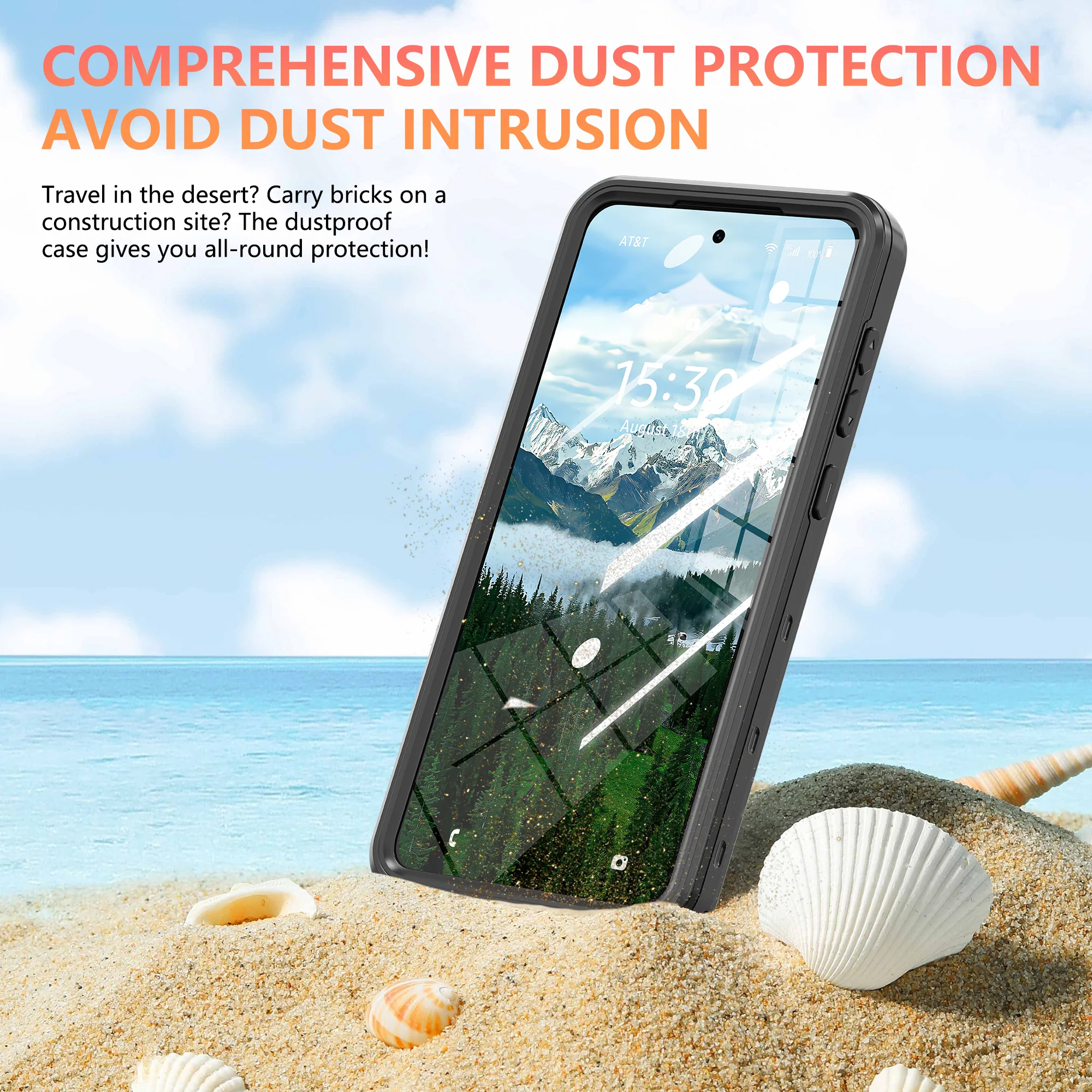[A Series] Samsung Galaxy S25 Edge Redpepper IP68 Waterproof Heavy Duty Tough Armor Case - Image 5