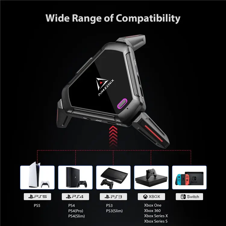 Aimzenix XBox Switch PS5 Keyboard Mouse Adapter Converter - Image 8
