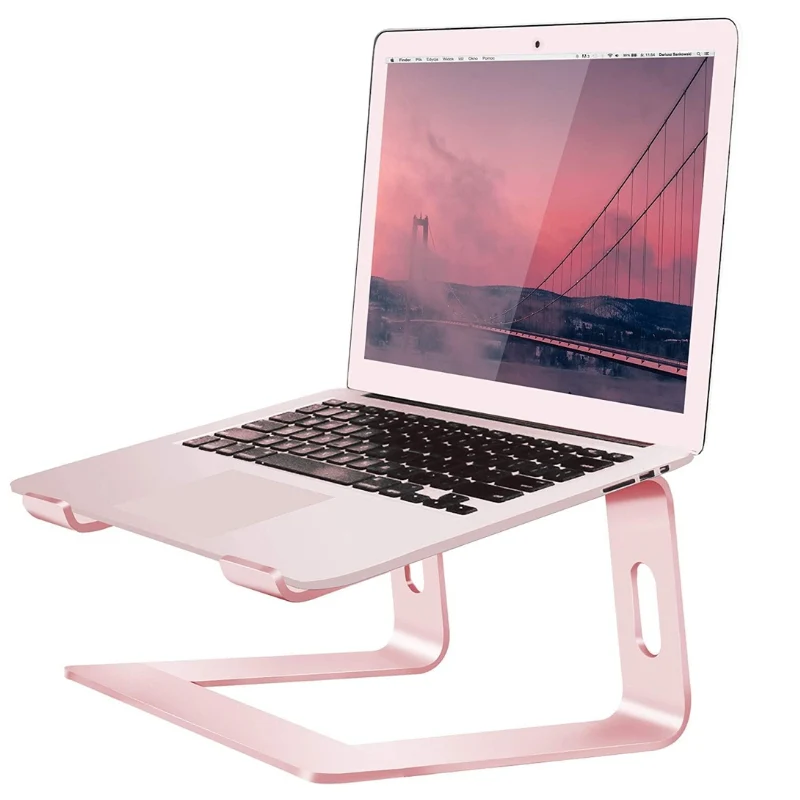 Aluminum Laptop Stand, Ergonomic Detachable Computer Stand, Riser Holder Notebook Stand Compatible with Macbook, Pro, Dell, HP, Lenovo More 10-15.6" Laptops - Image 11