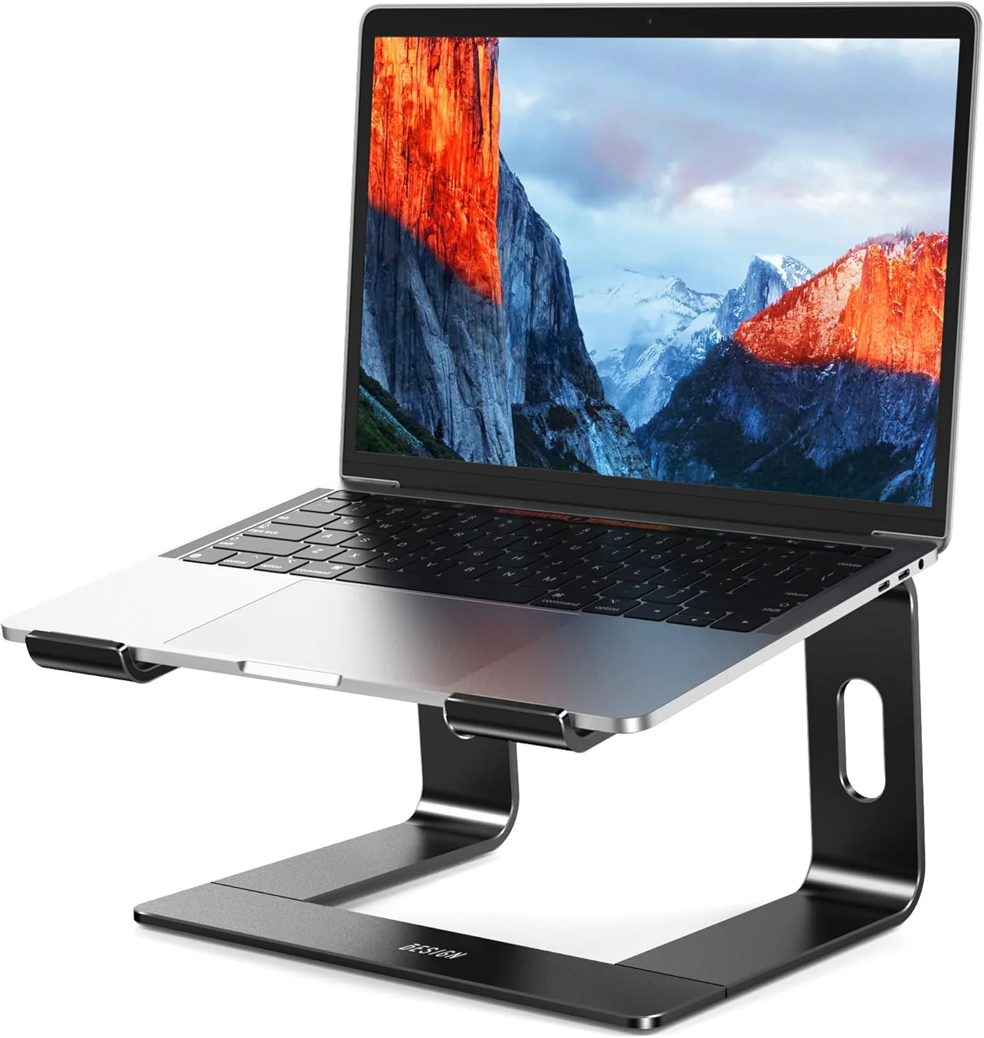 Aluminum Laptop Stand, Ergonomic Detachable Computer Stand, Riser Holder Notebook Stand Compatible with Macbook, Pro, Dell, HP, Lenovo More 10-15.6" Laptops - Image 9