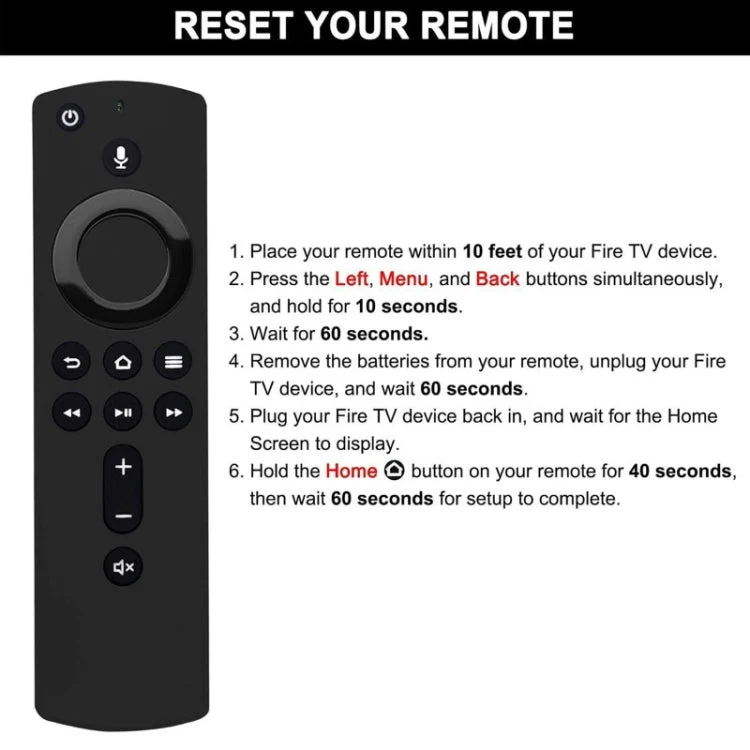 Amazon Fire TV Stick L5B83H Bluetooth Voice Remote Control - Image 5