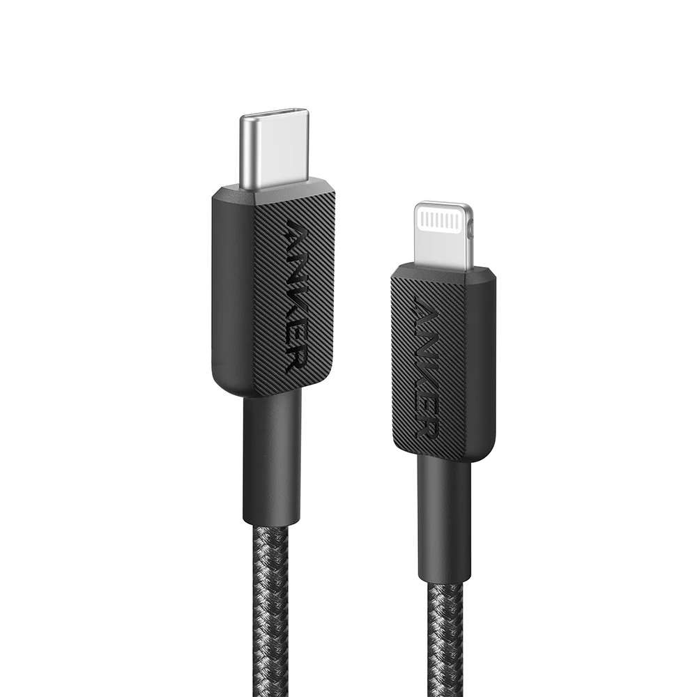 Anker 322 USB-C to Lightning Cable (3ft Braided) - Image 2