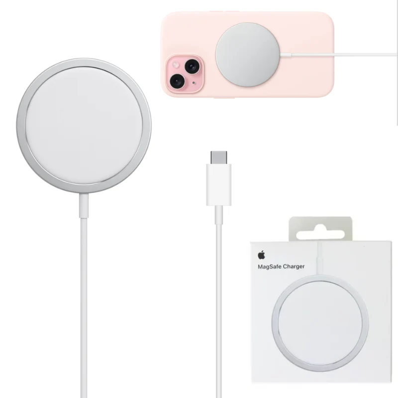 Apple 25W Magnetic Fast Charging Magsafe Wireless Charger For iPhone 12/13/14/15/16/17 - Image 2