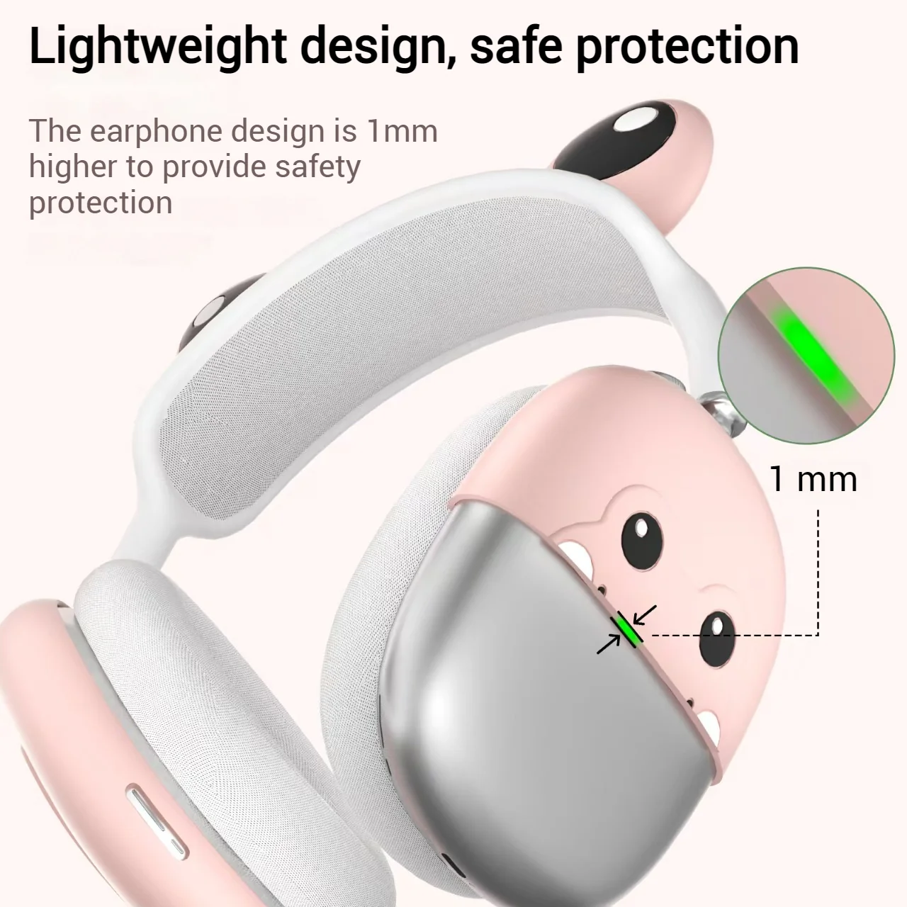 Apple AirPods Max Cartoon TPU Silicone Slim Light Protective Cover Case - Image 4