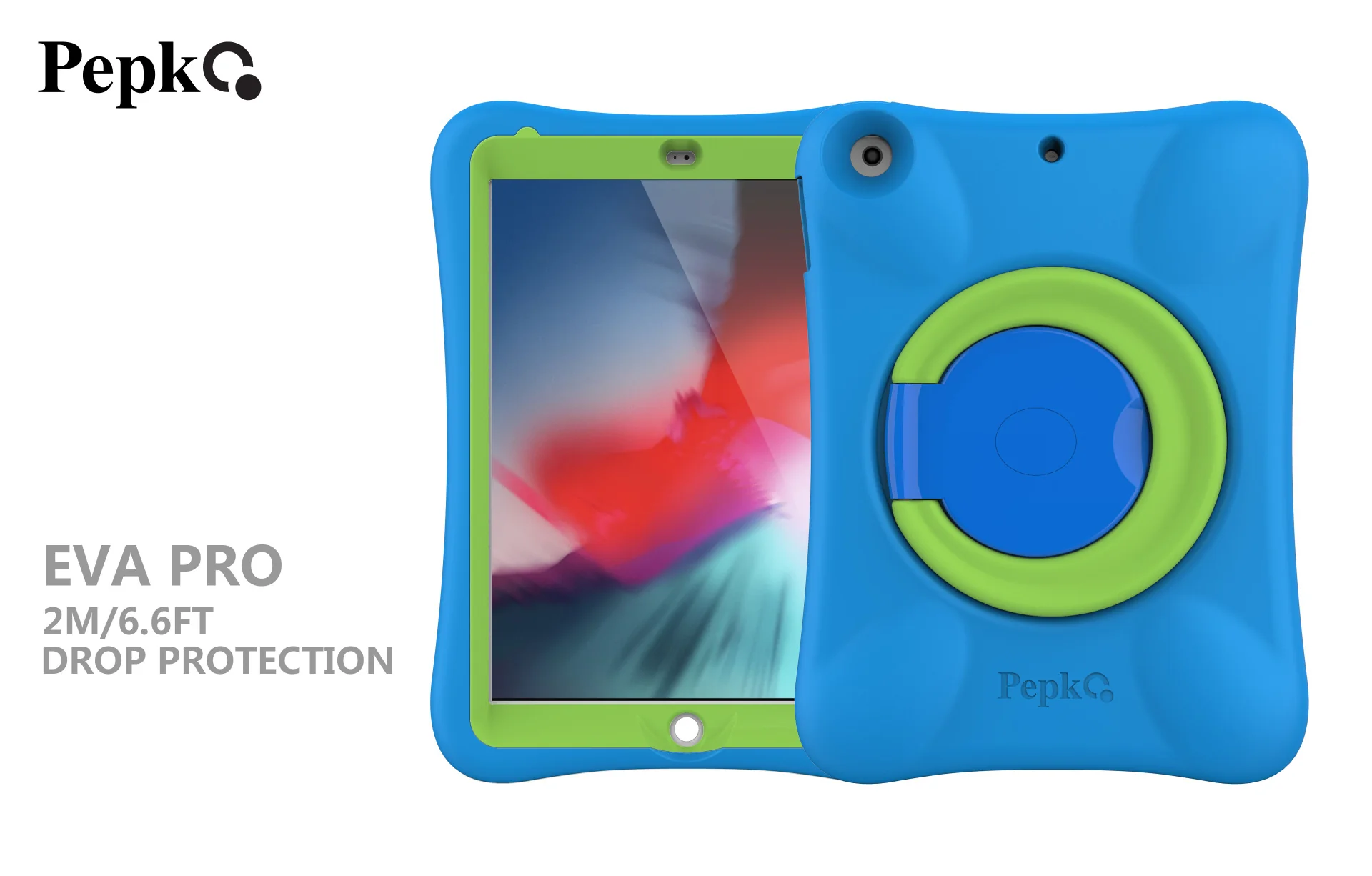 Apple iPad Pro 11-inch M4/M5 (2024/2025) Pepko EVA PRO Heavy Duty Case with Handle Stand Ring - Image 6