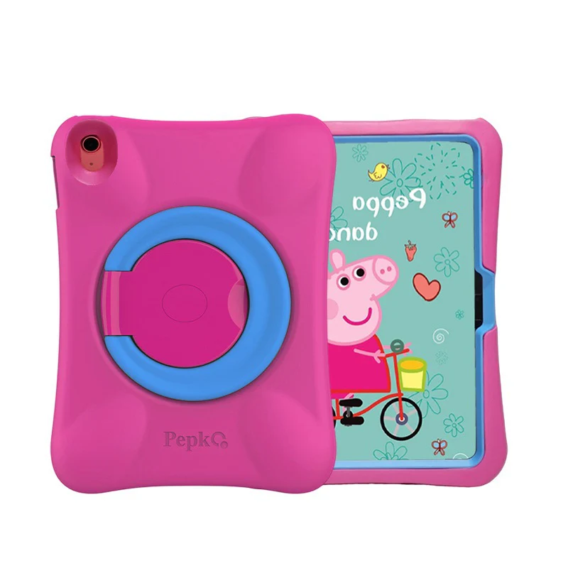 Apple iPad Pro 11-inch M4/M5 (2024/2025) Pepko EVA PRO Heavy Duty Case with Handle Stand Ring - Image 8