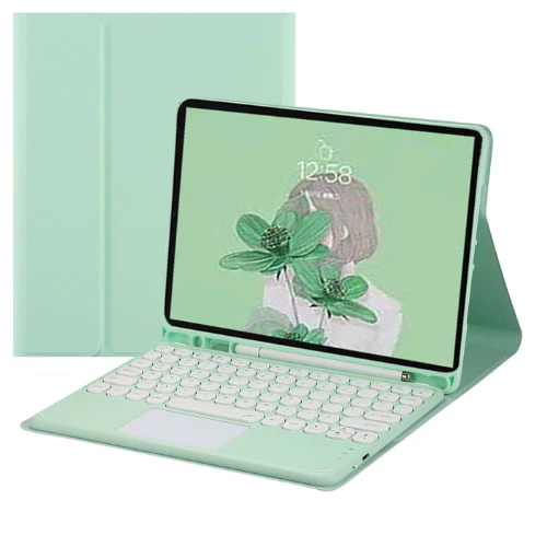 Apple iPad 10.9/11'' 10/11th Gen (2022/2025) Smart Wireless Trackpad Keyboard Flip Case - Image 4