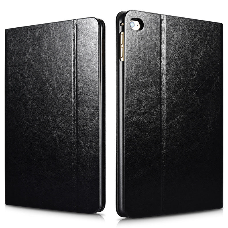 Apple iPad 5/6 9.7'' 5/6th Gen (2017/2018) Premium Minimalist Flip Leather Case - Image 11