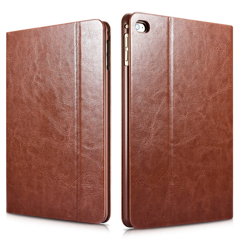 Apple iPad 5/6 9.7'' 5/6th Gen (2017/2018) Premium Minimalist Flip Leather Case - Image 12