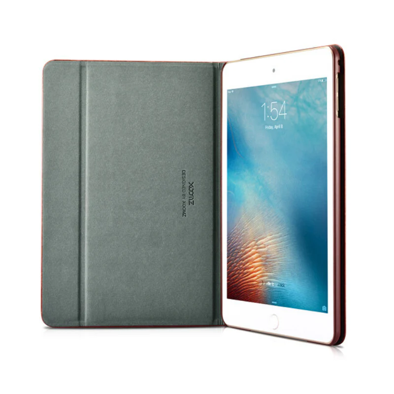 Apple iPad 5/6 9.7'' 5/6th Gen (2017/2018) Premium Minimalist Flip Leather Case - Image 5