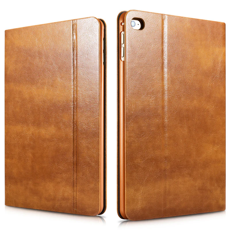 Apple iPad 5/6 9.7'' 5/6th Gen (2017/2018) Premium Minimalist Flip Leather Case - Image 9