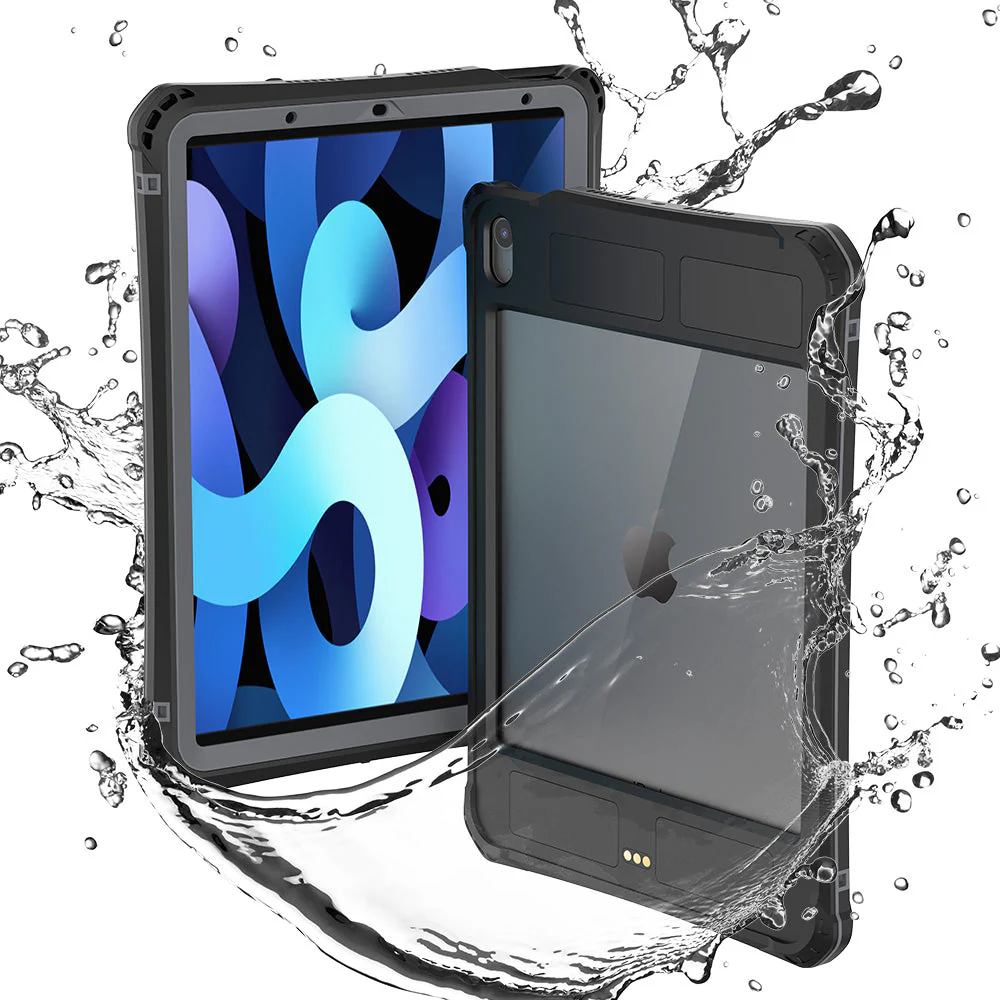 Apple iPad Air 11-inch M2/M3/M4 (2024/2025/2026) Shellbox A Series Waterproof Heavy Duty Lifeproof Style Case
