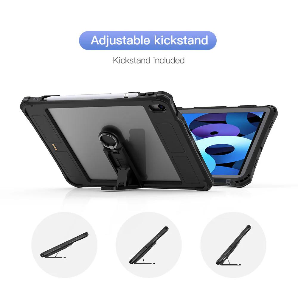 Apple iPad Air 11-inch M2/M3/M4 (2024/2025/2026) Shellbox A Series Waterproof Heavy Duty Lifeproof Style Case - Image 7