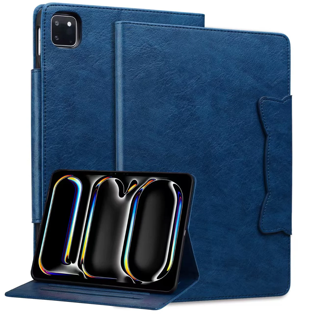 Apple iPad Pro 11-inch M4/M5 (2024/2025) Business Retro Matte Leather Protective Case