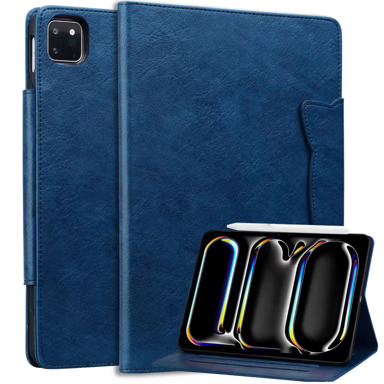 Apple iPad Pro 11-inch M4/M5 (2024/2025) Business Retro Matte Leather Protective Case - Image 5