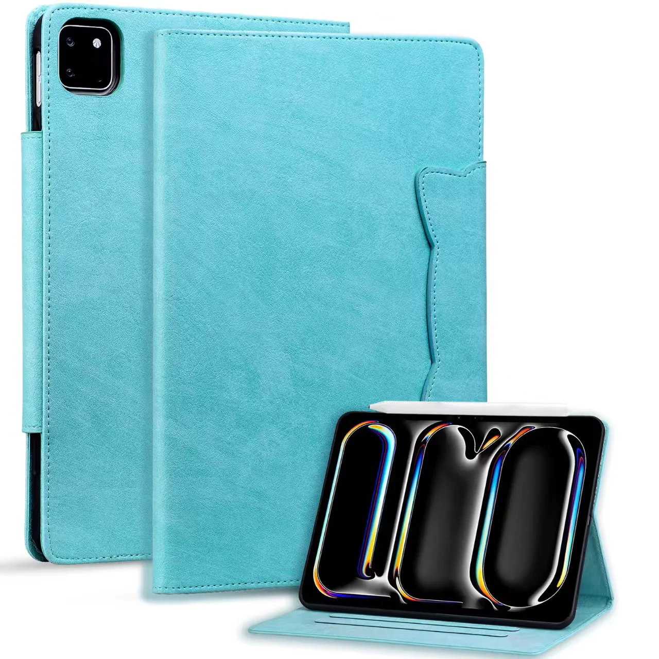 Apple iPad Pro 11-inch M4/M5 (2024/2025) Business Retro Matte Leather Protective Case - Image 6
