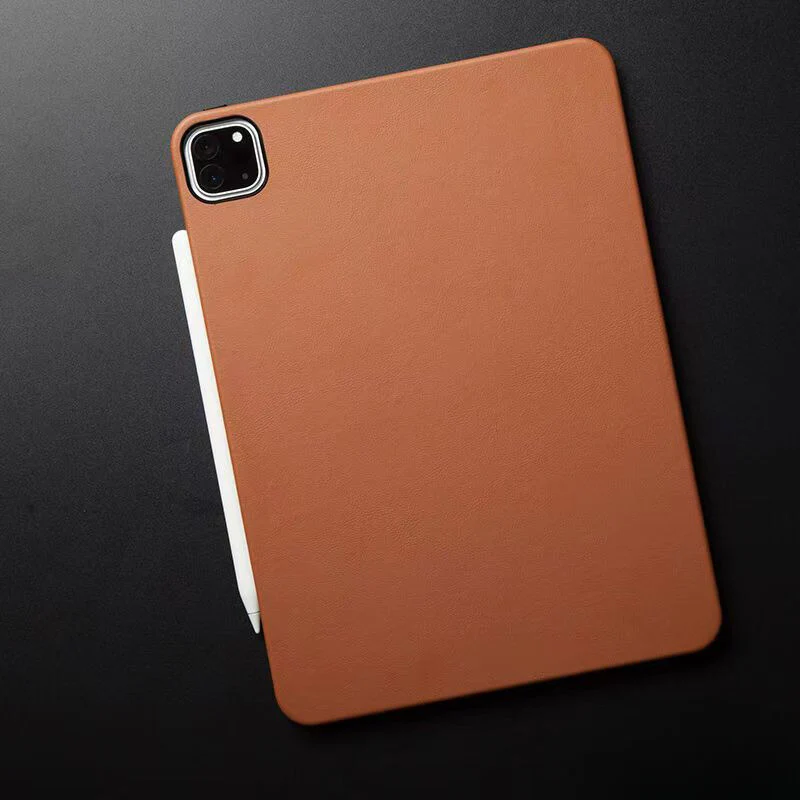 Apple iPad Air 13-inch M2/M3/M4 (2024/2025/2026) Genuine Leather Full-protection Shockproof Case - Image 15