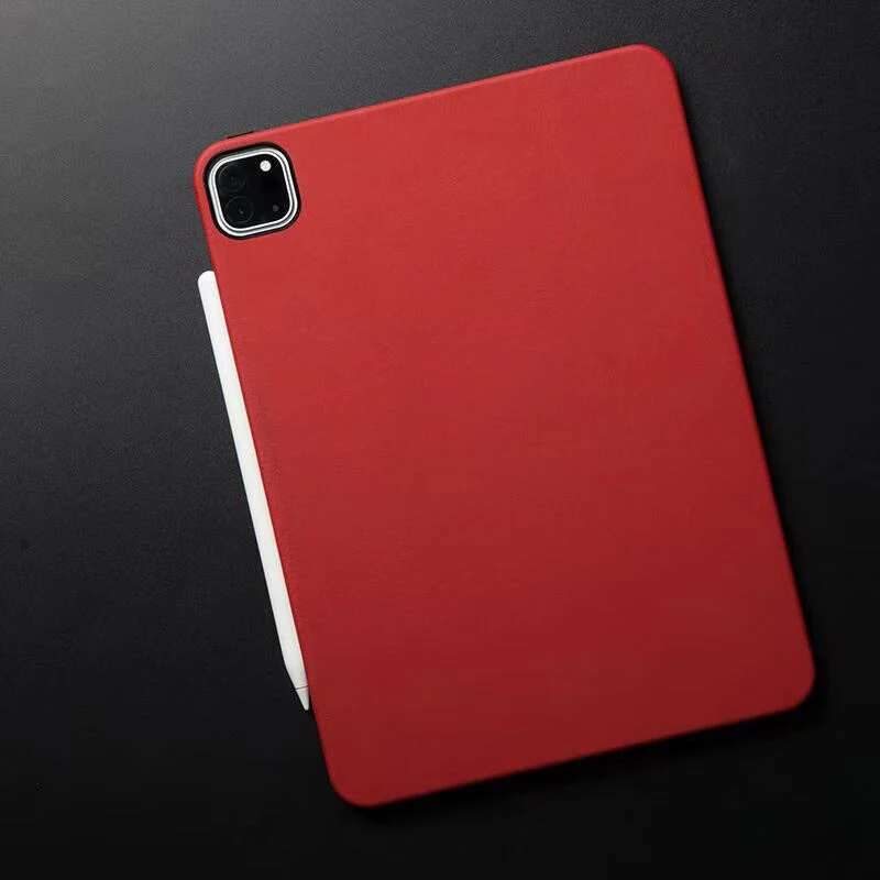 Apple iPad Air 13-inch M2/M3/M4 (2024/2025/2026) Genuine Leather Full-protection Shockproof Case - Image 16