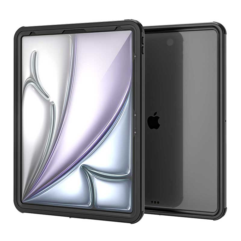 Apple iPad Air 13-inch M2/M3/M4 (2024/2025/2026) - Shellbox Waterproof Heavy Duty Lifeproof Style Case - Image 5
