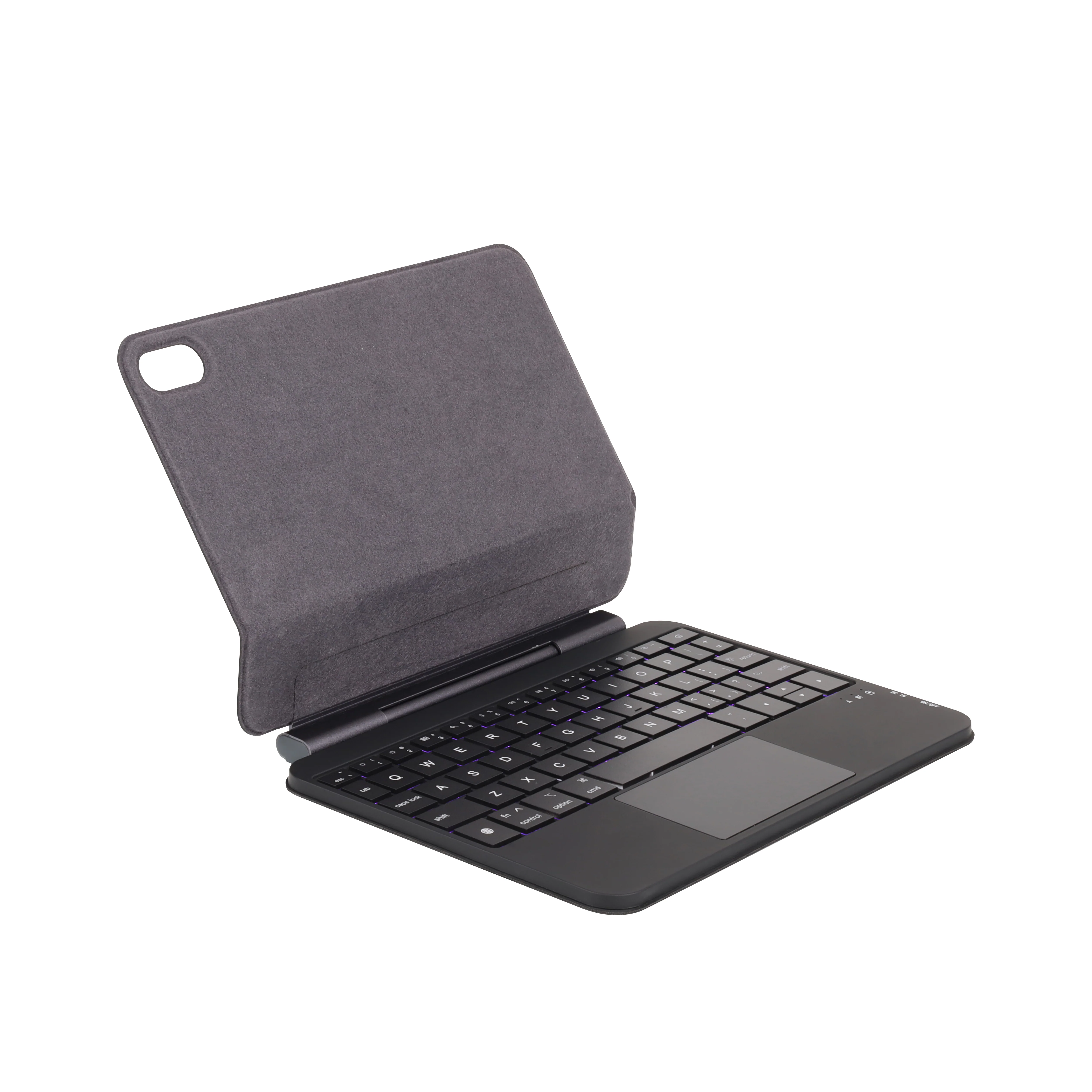 Apple iPad Mini 8.3'' 6/7th Gen (2021/2024) - Easy-Set Floating Cantilever Stand Precision Multi-Touch Trackpad Smart Wireless Keyboard Case With Backlit Keys - Image 15