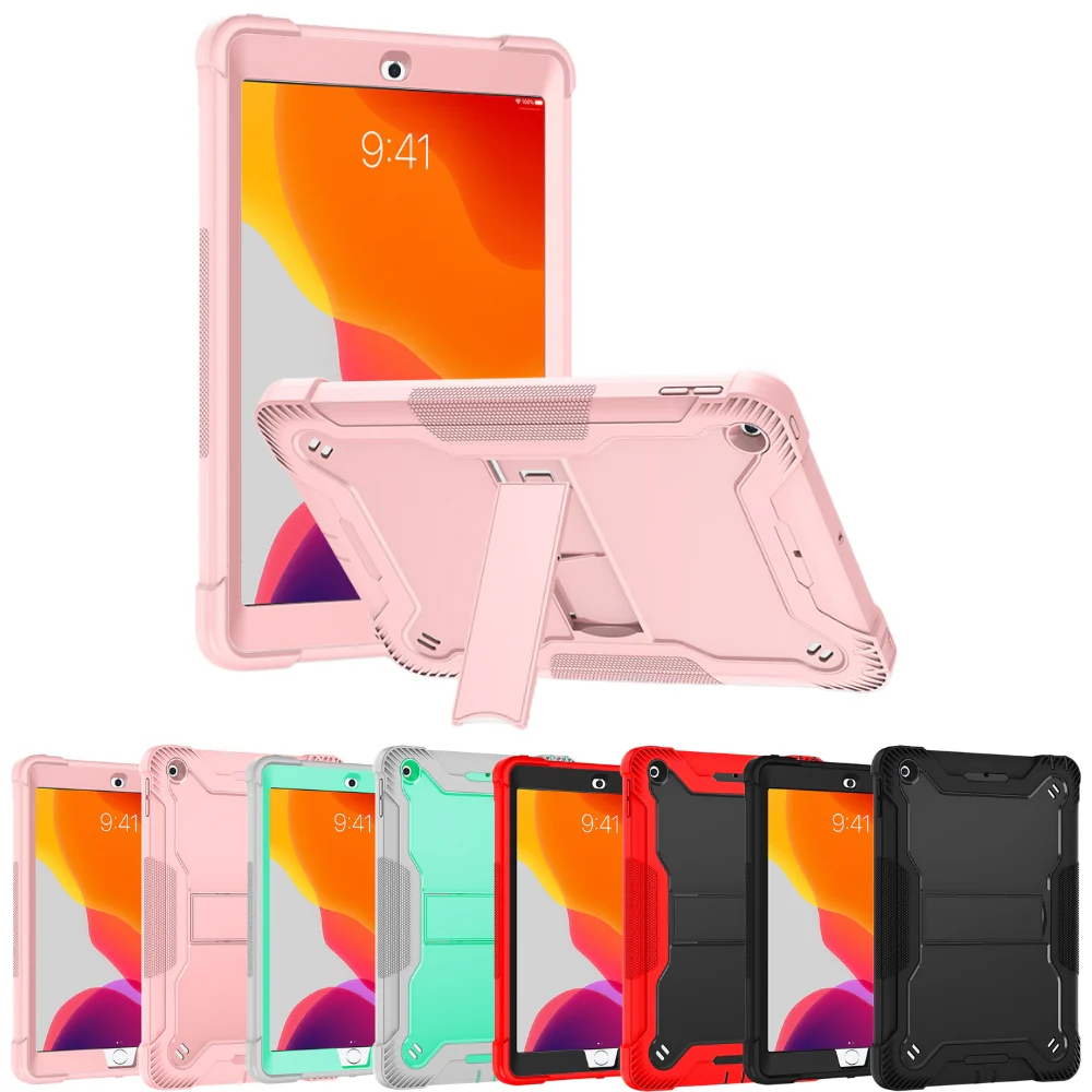 Apple iPad Pro 13-inch M4/M5 (2024/2025) - PC + Silicone 360 Degree Full Body Protective Stand Case - Image 2
