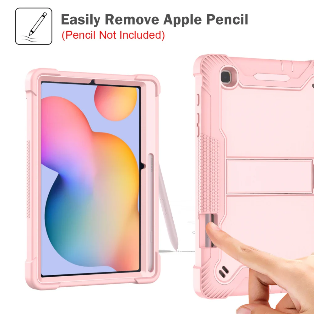 Apple iPad Pro 13-inch M4/M5 (2024/2025) - PC + Silicone 360 Degree Full Body Protective Stand Case - Image 6