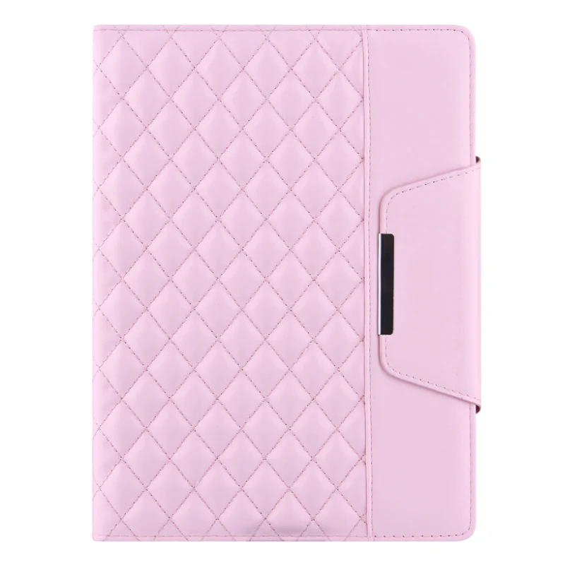 Apple iPad Pro 11-inch M4 (2024) Diamond-Patterned Leather Flip Cover Shockproof Case - Image 4