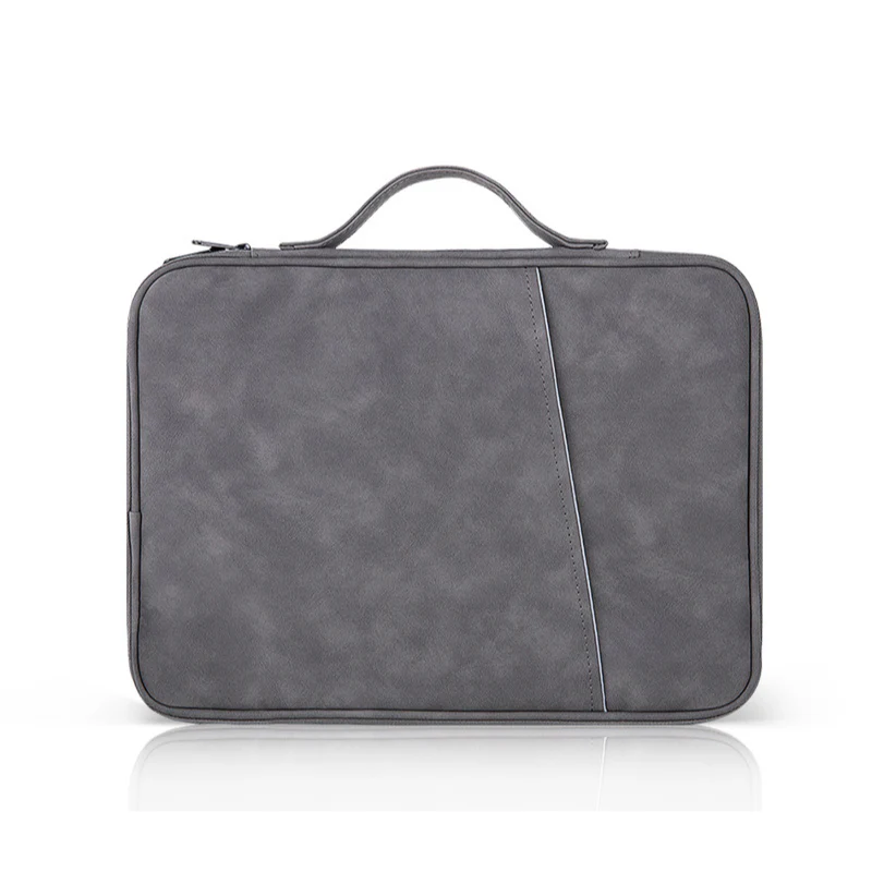 Apple iPad Pro 12.9-inch (2018/2020/2021/2022) Multi-functional 180° Opening Double-Layer Handbag Storage Bag - Image 11