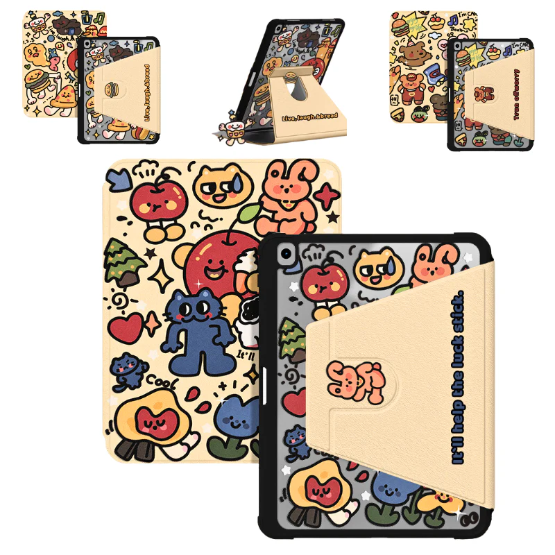 Apple iPad Pro 12.9-inch 3rd4/5/6th Gen (2018/2020/2021/2022) 360° Degree Rotate Stand Shockproof Flip Case