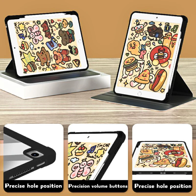 Apple iPad Pro 12.9-inch 3rd4/5/6th Gen (2018/2020/2021/2022) 360° Degree Rotate Stand Shockproof Flip Case - Image 5