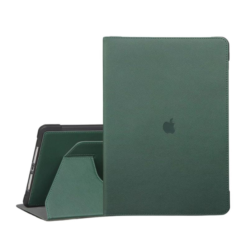 Apple iPad 10.9/11'' 10/11th Gen (2022/2025) - 360 Degree Leather Full Cover Adjustable Rotation Essentials Series Case - Image 2