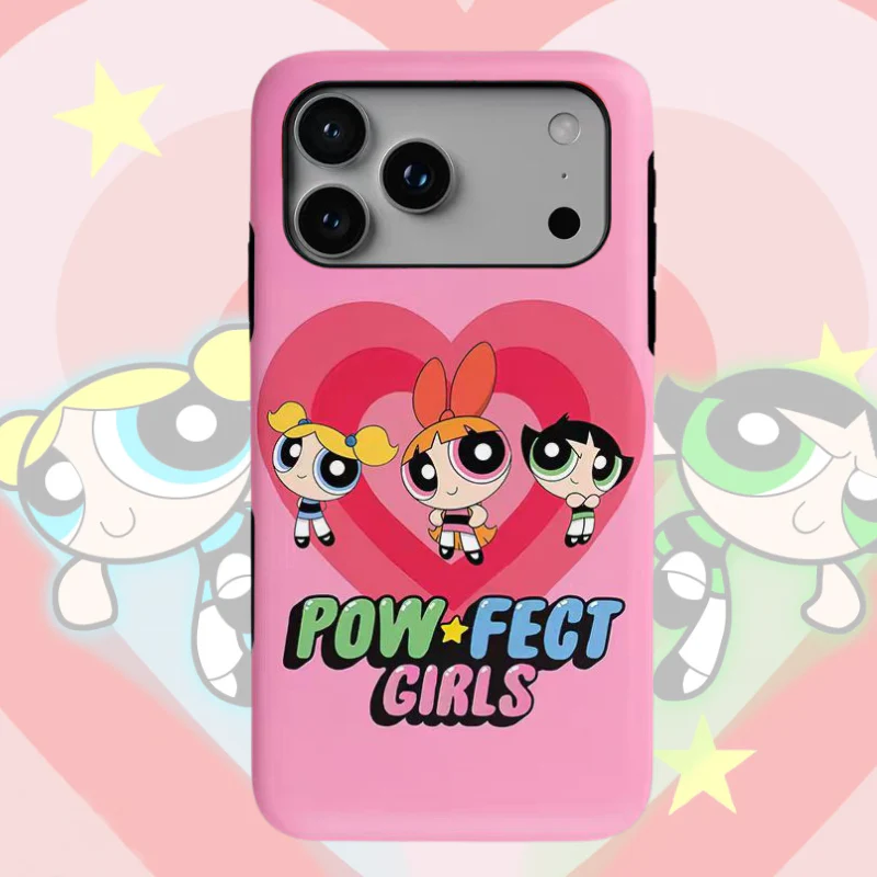 Apple iPhone 17/Air/Pro/Max - Powerpuff Girls Shockproof Protective Case - Image 2