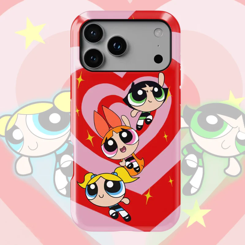 Apple iPhone 17/Air/Pro/Max - Powerpuff Girls Shockproof Protective Case - Image 3