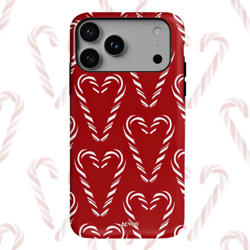 Apple iPhone 17/Air/Pro/Max - Christmas Candy Full-Body Shockproof Case - Image 3